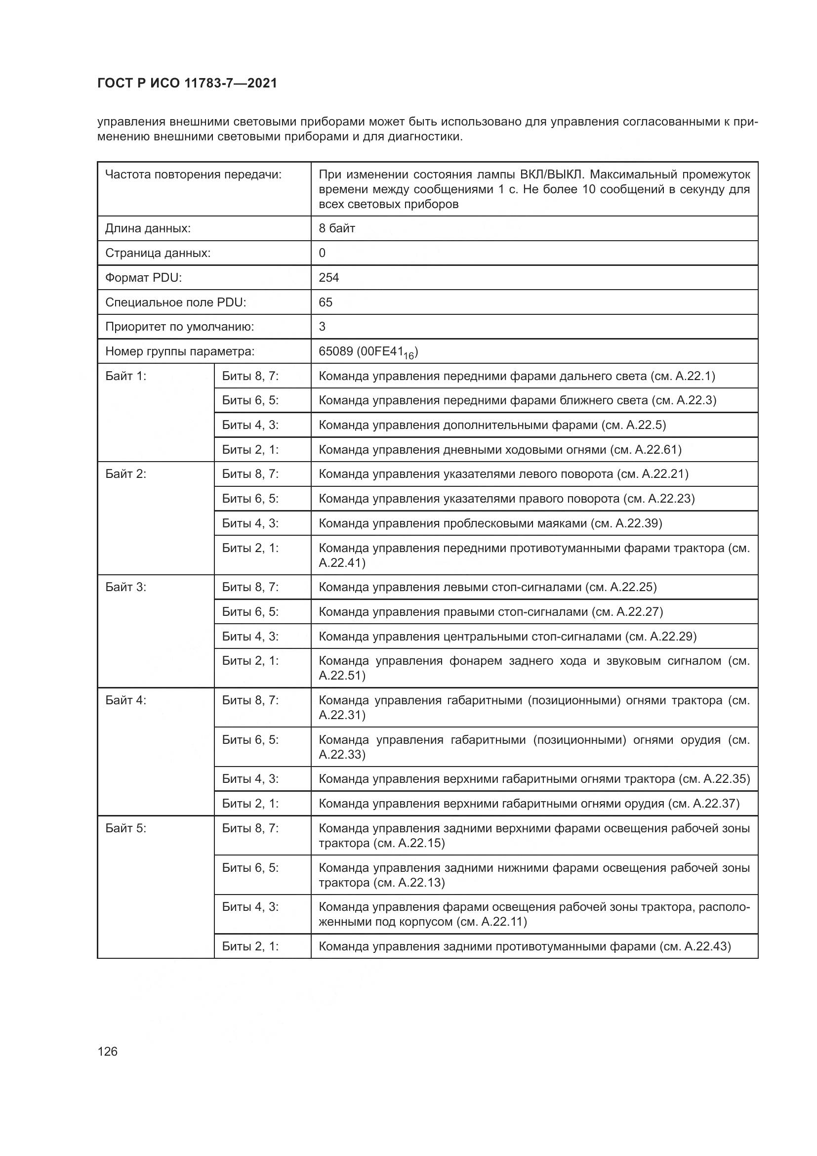 ГОСТ Р ИСО 11783-7-2021, страница 130