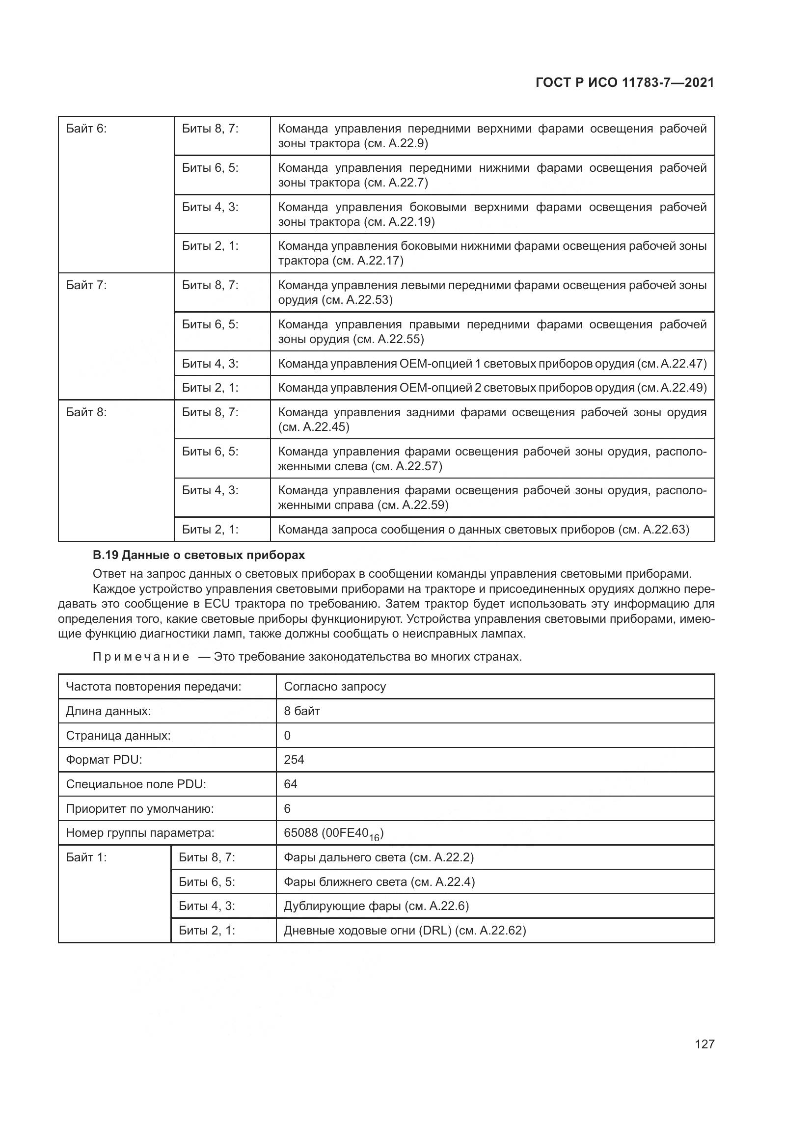 ГОСТ Р ИСО 11783-7-2021, страница 131
