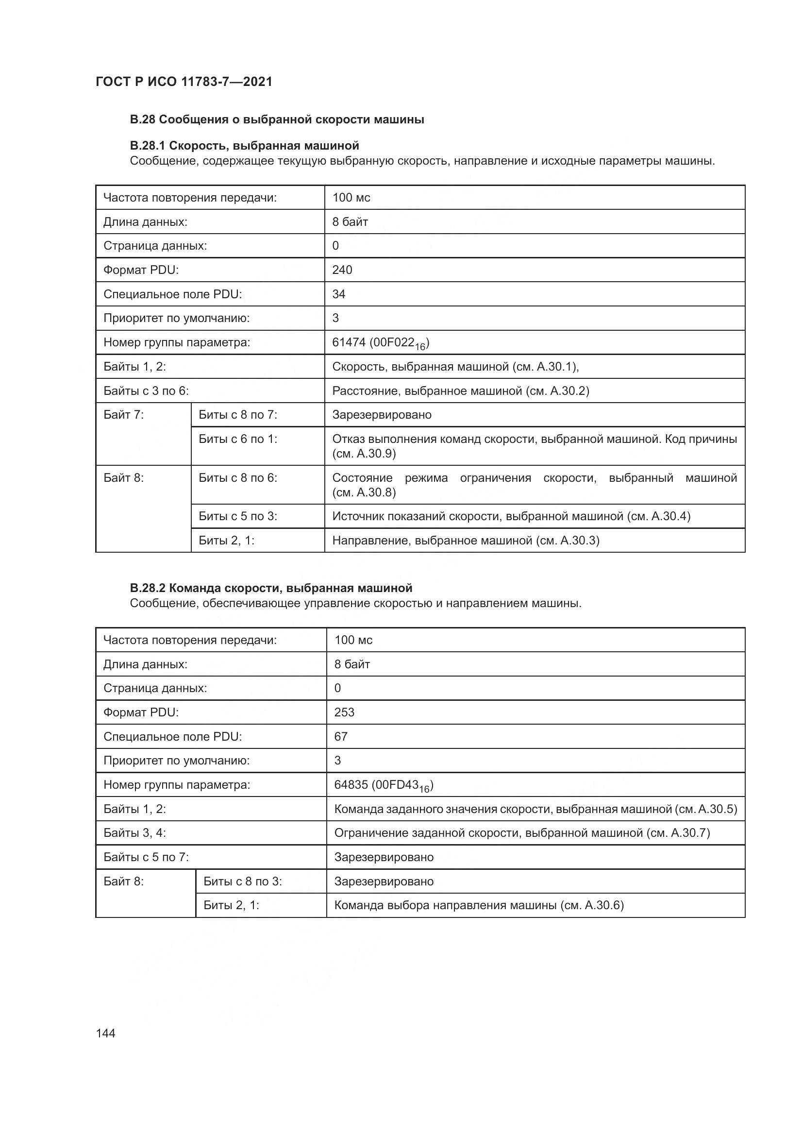ГОСТ Р ИСО 11783-7-2021, страница 148