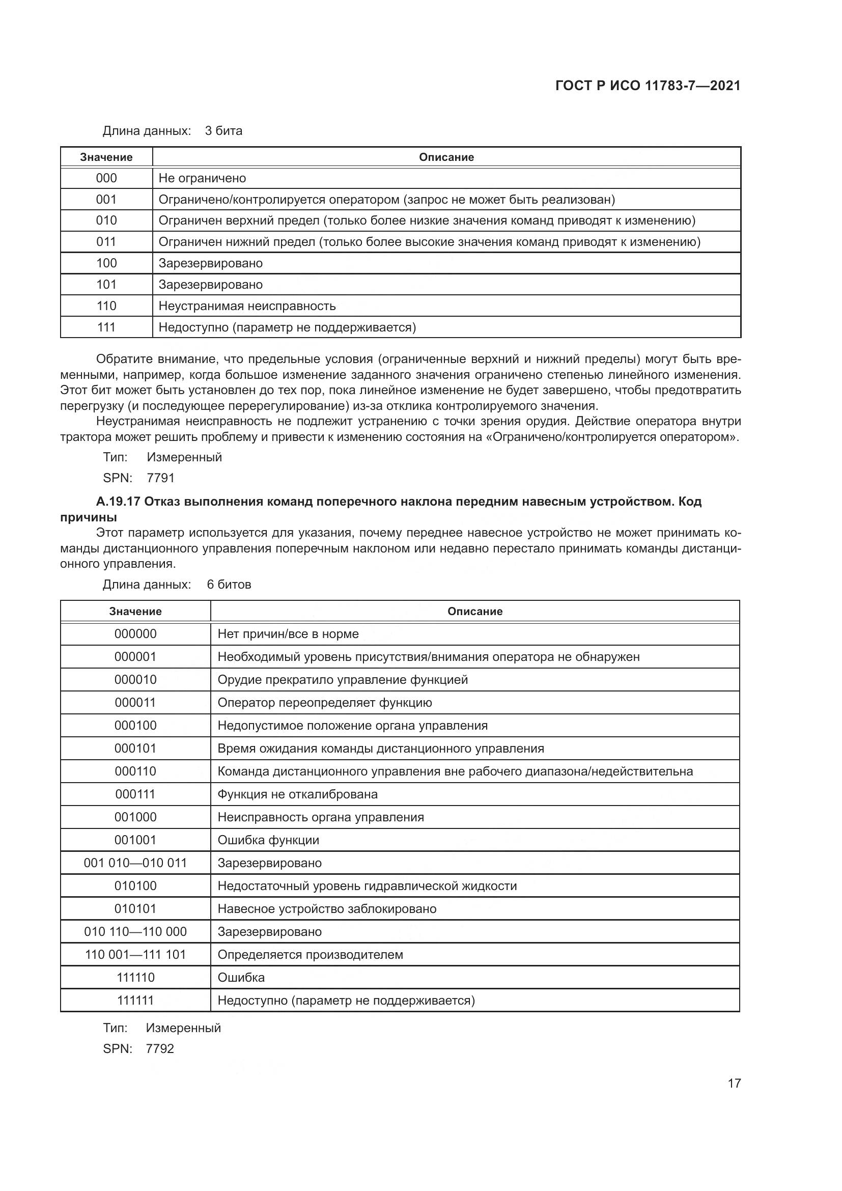 ГОСТ Р ИСО 11783-7-2021, страница 21