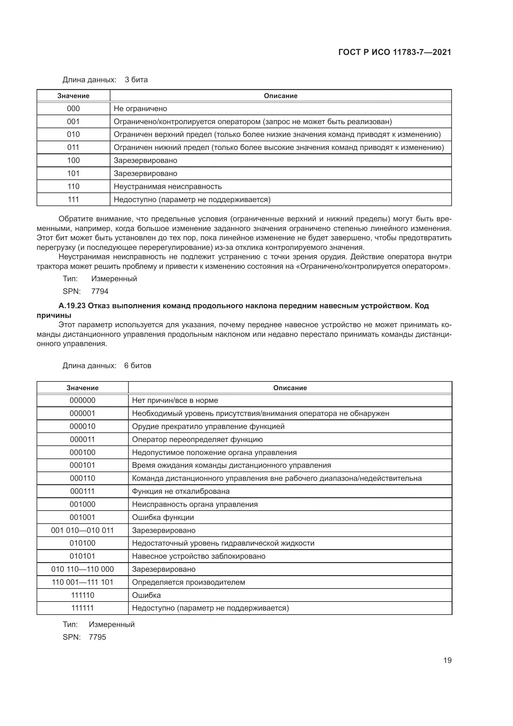 ГОСТ Р ИСО 11783-7-2021, страница 23