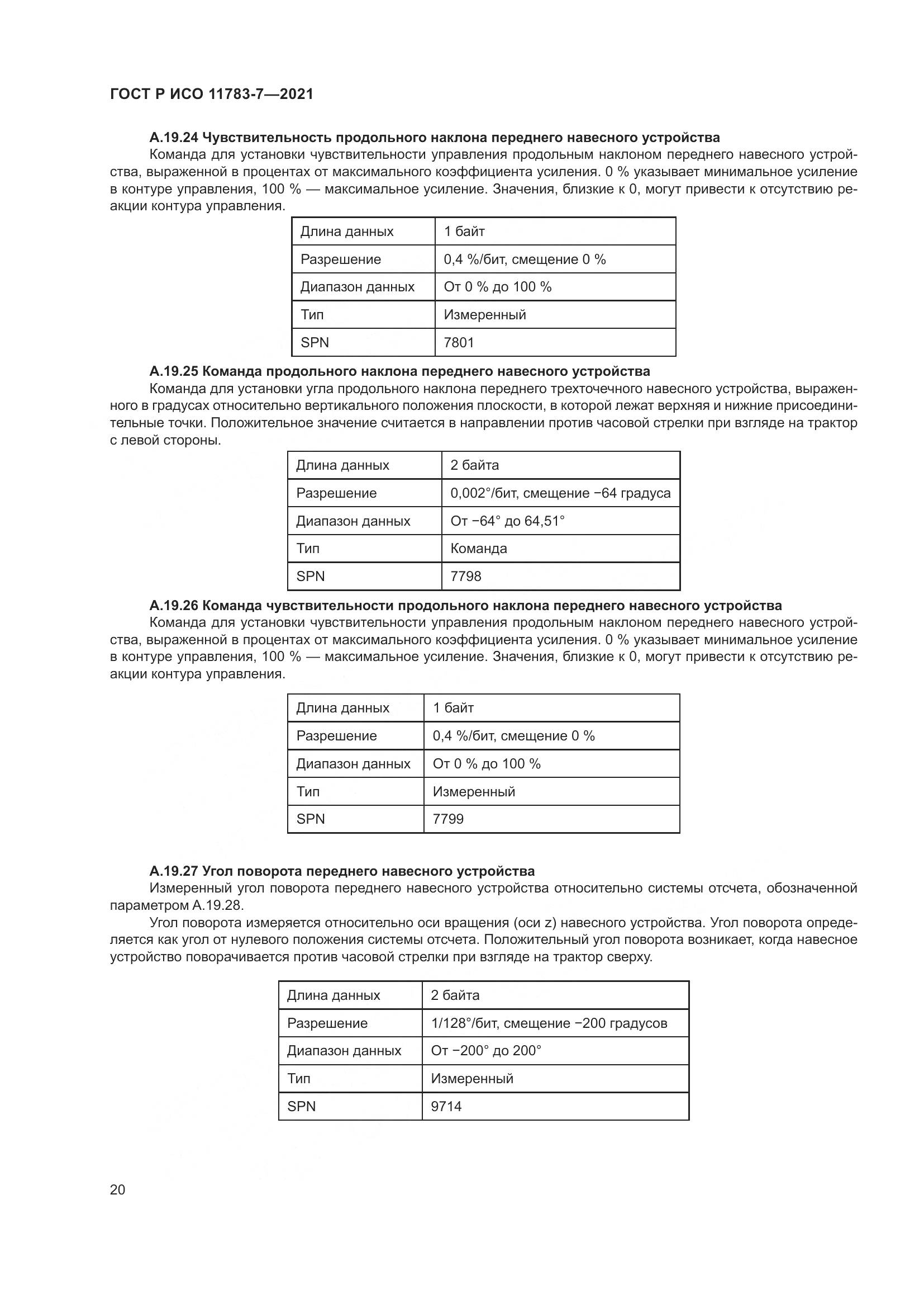 ГОСТ Р ИСО 11783-7-2021, страница 24