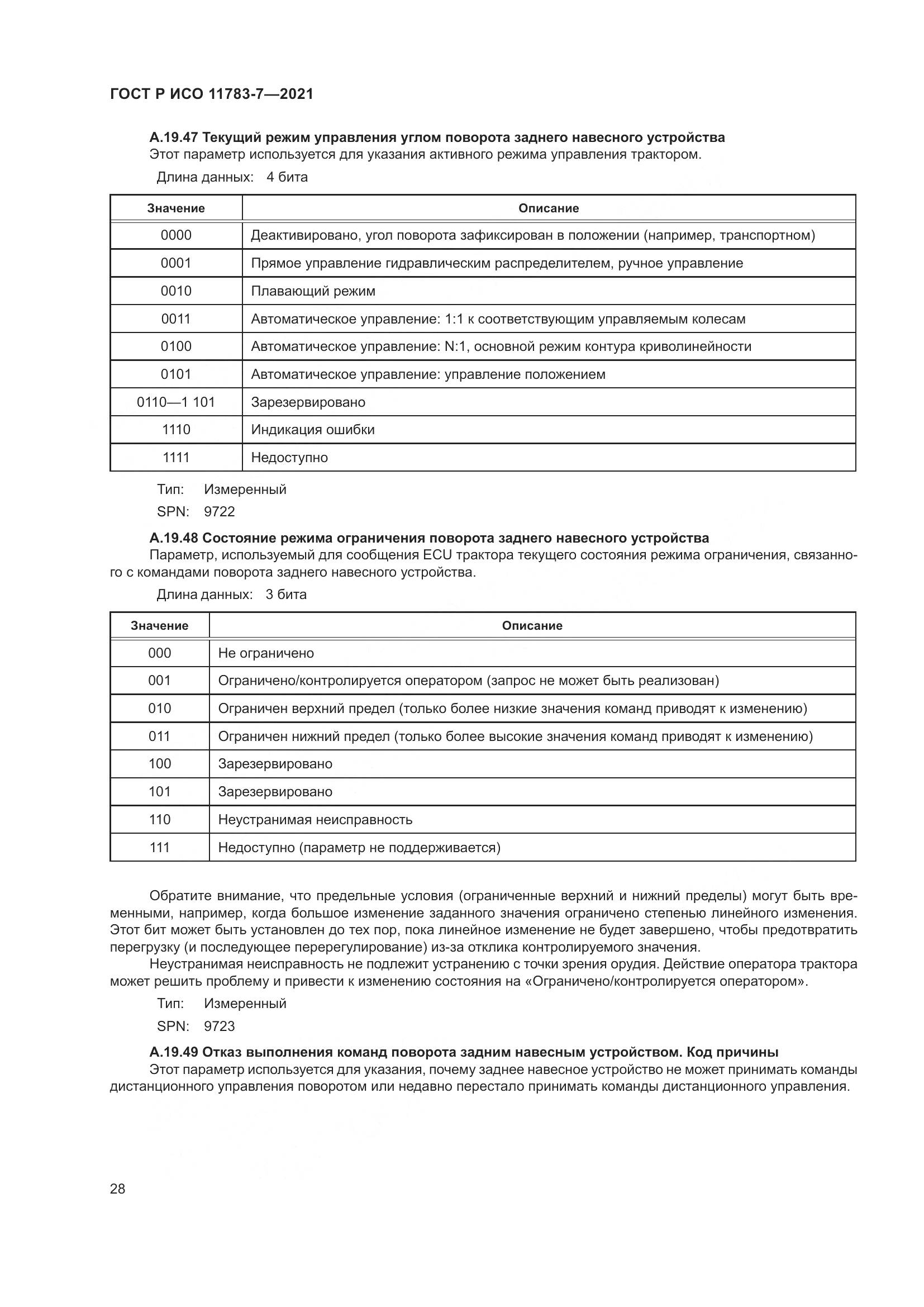 ГОСТ Р ИСО 11783-7-2021, страница 32