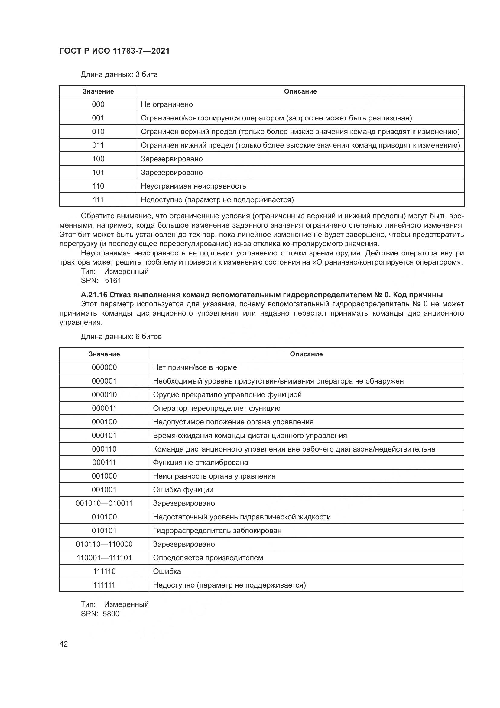 ГОСТ Р ИСО 11783-7-2021, страница 46