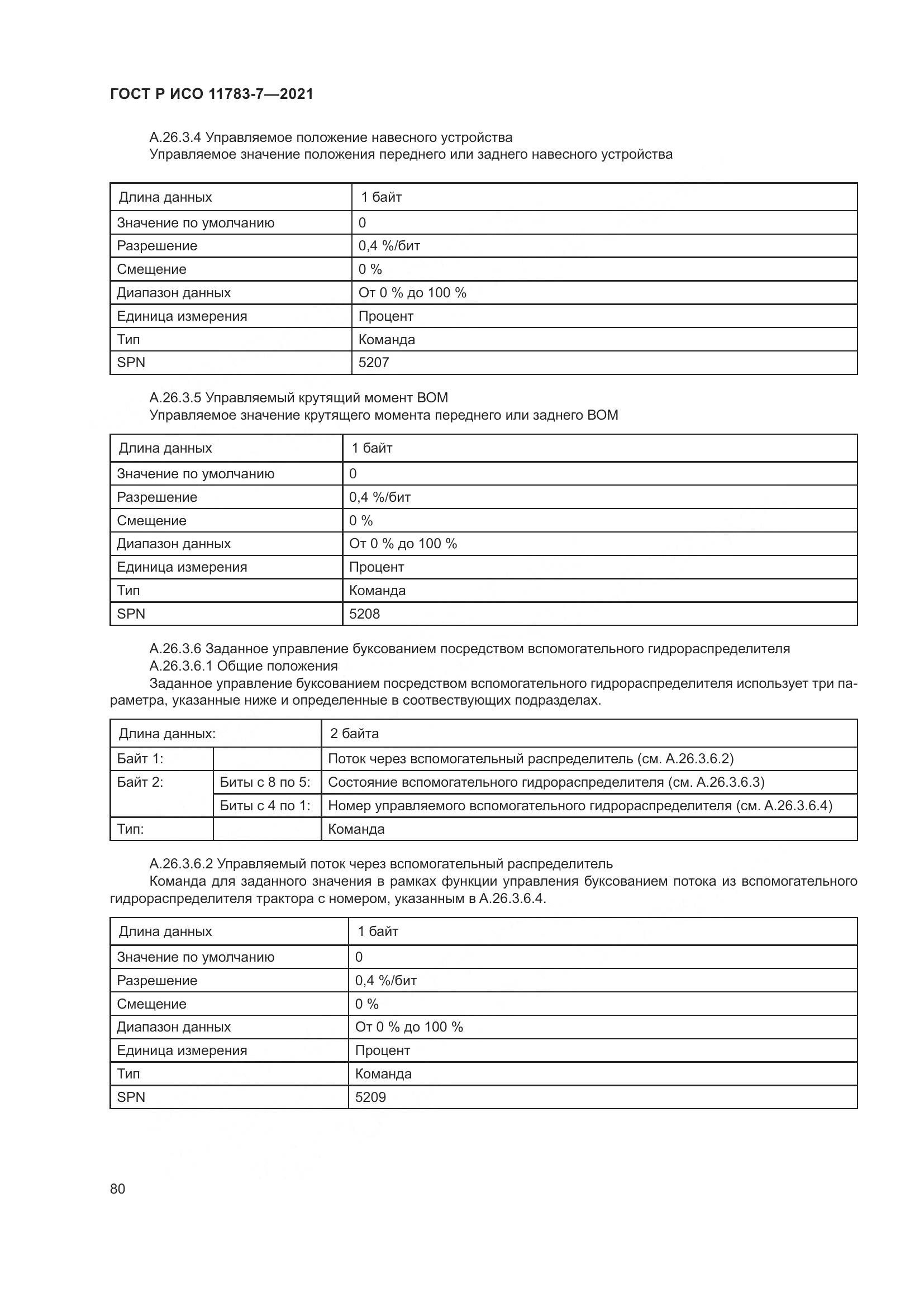 ГОСТ Р ИСО 11783-7-2021, страница 84