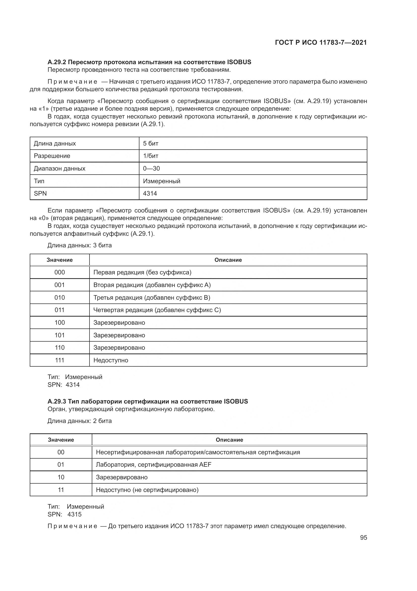 ГОСТ Р ИСО 11783-7-2021, страница 99