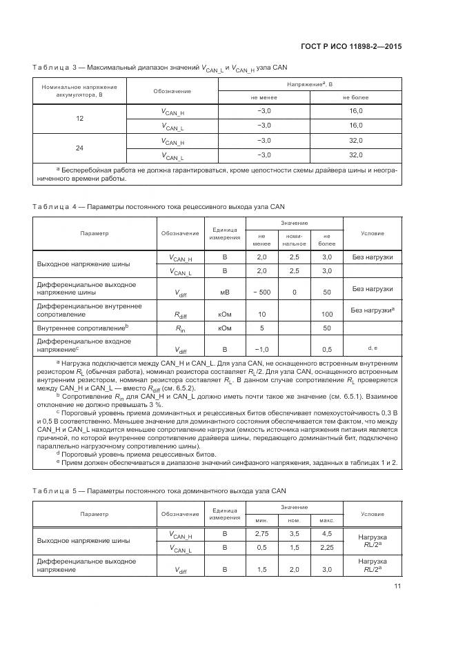 ГОСТ Р ИСО 11898-2-2015, страница 15
