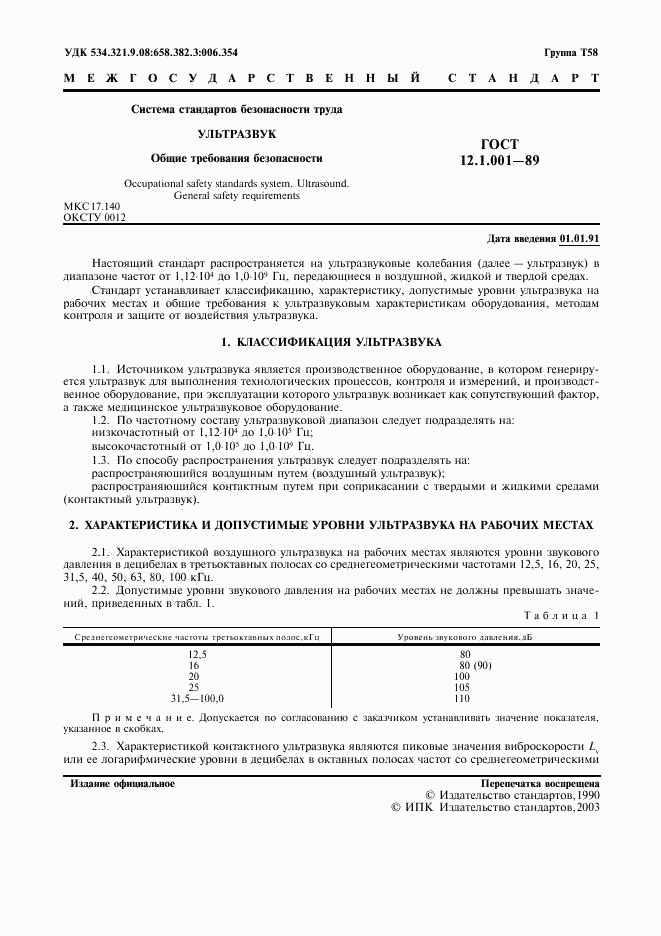 ГОСТ 12.1.001-89, страница 2