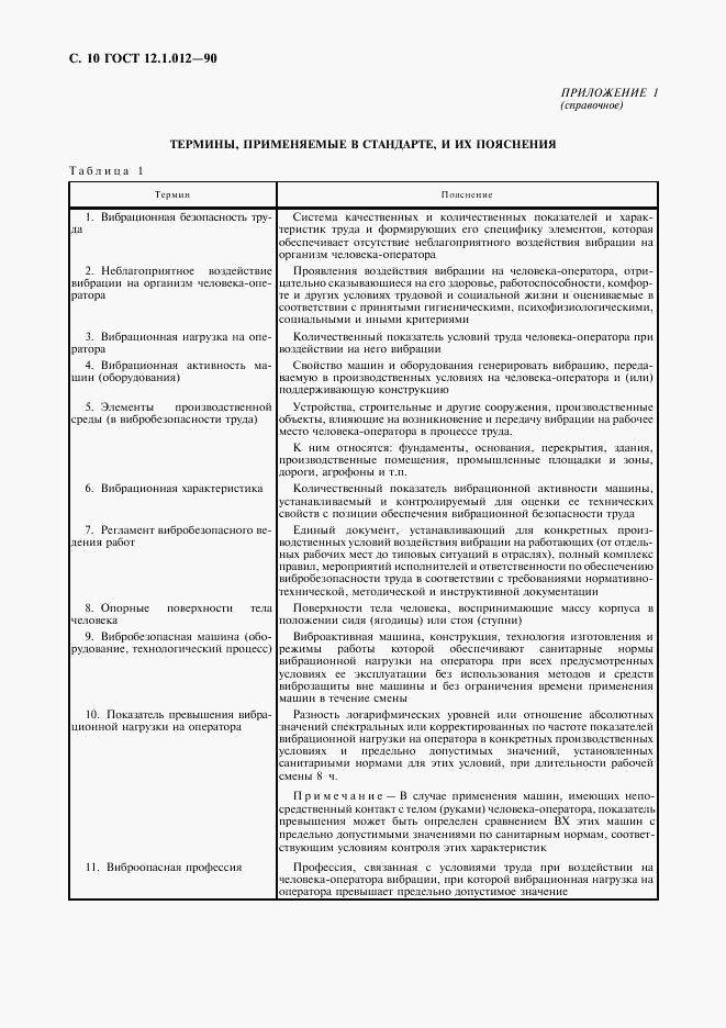 ГОСТ 12.1.012-90, страница 11