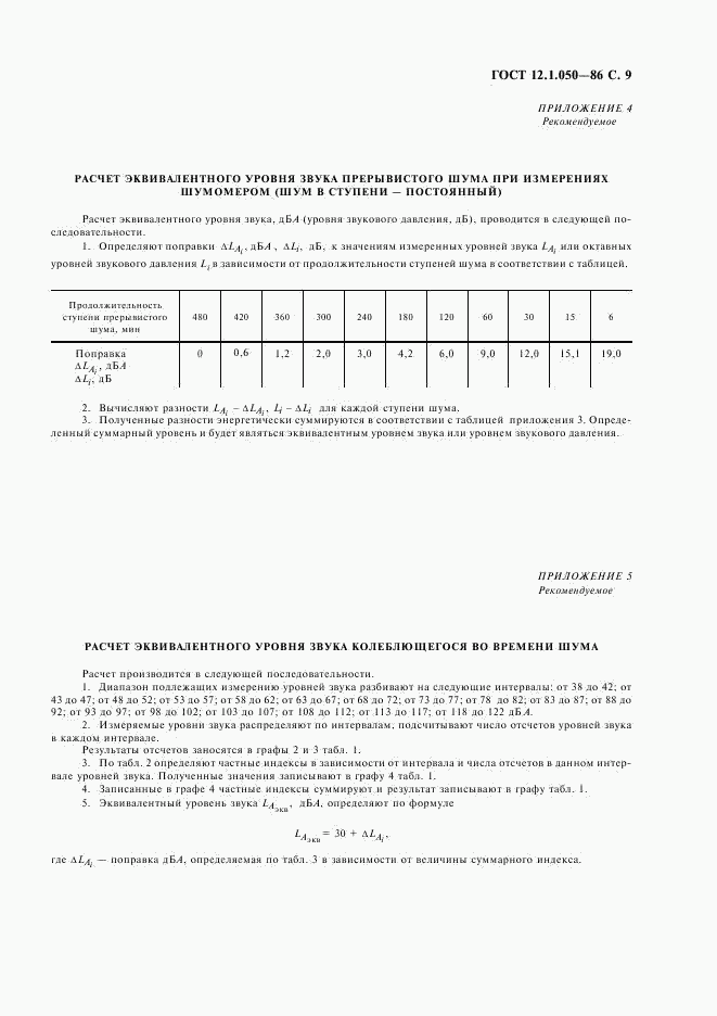 ГОСТ 12.1.050-86, страница 10