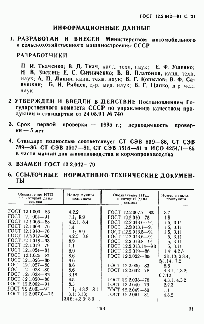 ГОСТ 12.2.042-91, страница 31