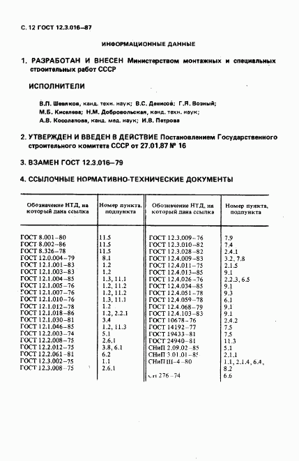 ГОСТ 12.3.016-87, страница 13