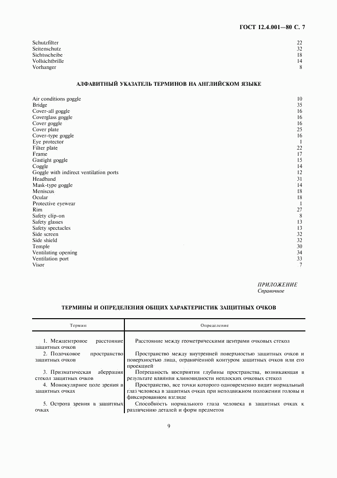 ГОСТ 12.4.001-80, страница 10