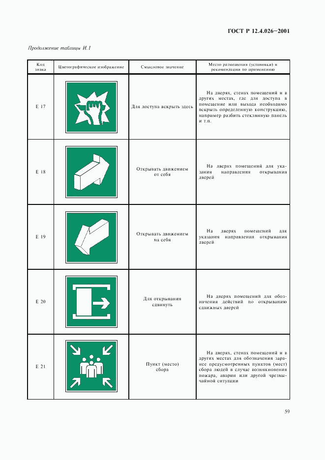 ГОСТ Р 12.4.026-2001, страница 62