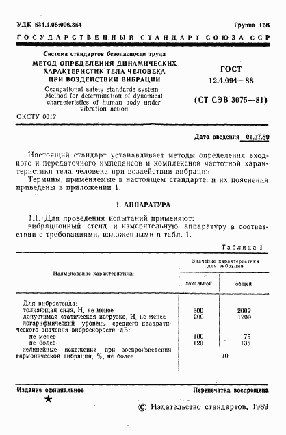 ГОСТ 12.4.094-88, страница 2