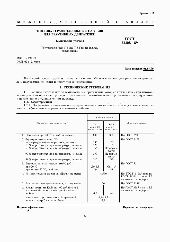 ГОСТ 12308-89, страница 1