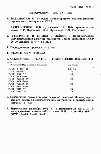 ГОСТ 12500-77, страница 6