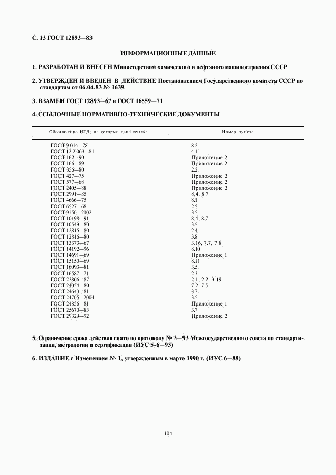 ГОСТ 12893-83, страница 13