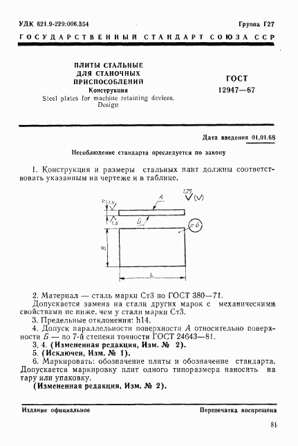 ГОСТ 12947-67, страница 1