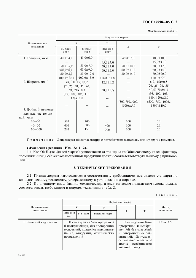 ГОСТ 12998-85, страница 3