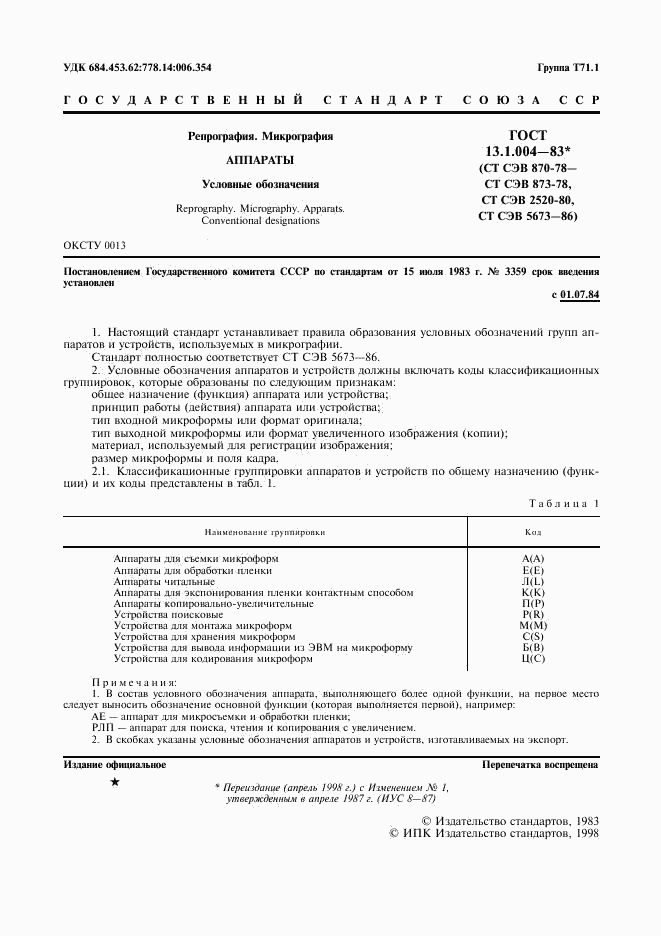 ГОСТ 13.1.004-83, страница 2