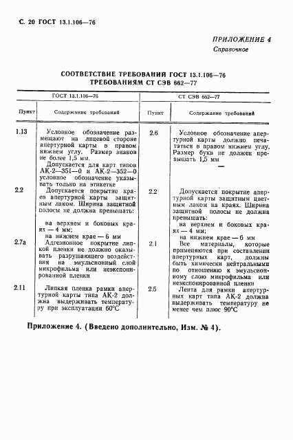 ГОСТ 13.1.106-76, страница 21