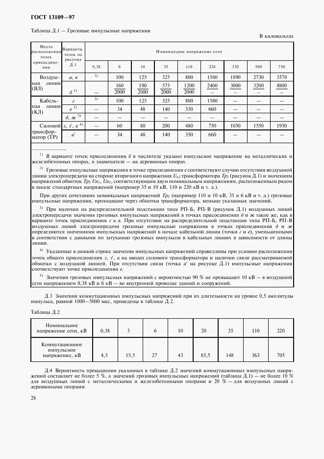 ГОСТ 13109-97, страница 31