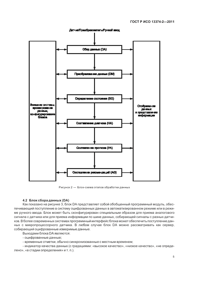 ГОСТ Р ИСО 13374-2-2011, страница 9