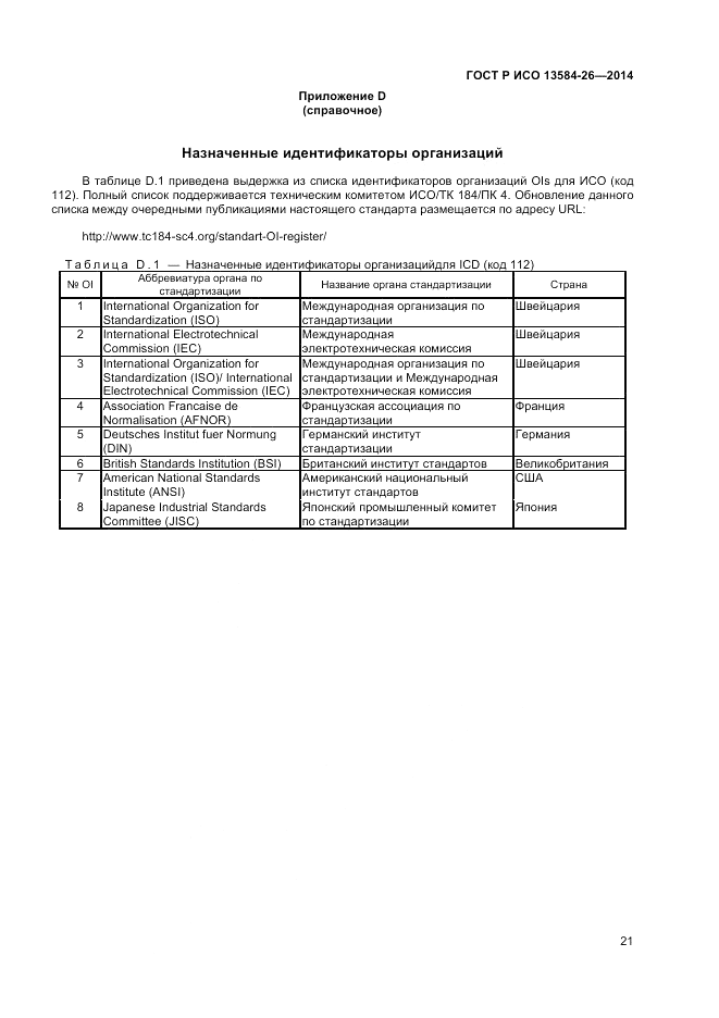 ГОСТ Р ИСО 13584-26-2014, страница 23