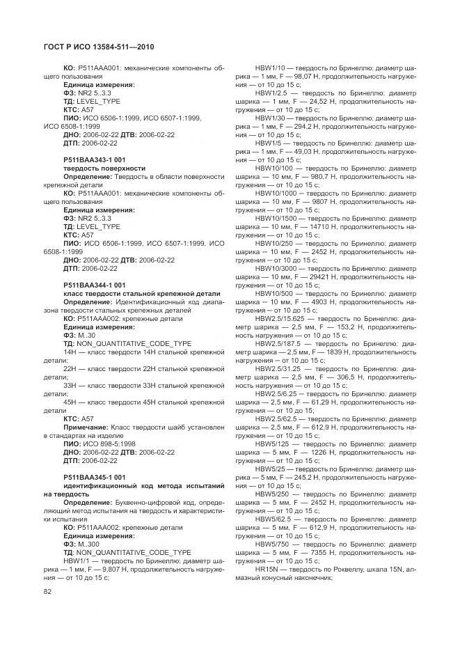 ГОСТ Р ИСО 13584-511-2010, страница 86