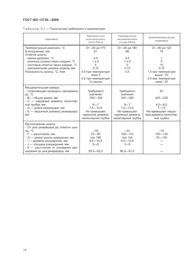 ГОСТ ISO 13736-2009, страница 18