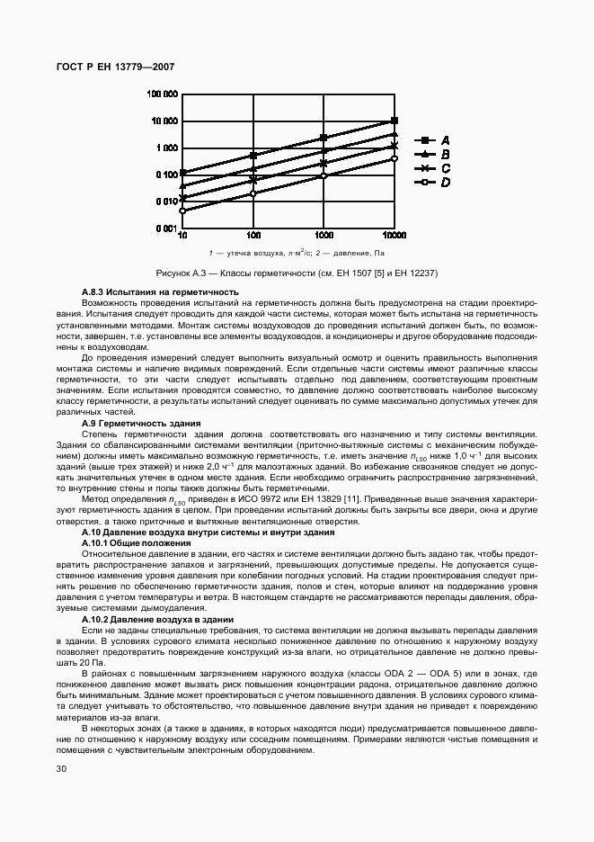 ГОСТ Р ЕН 13779-2007, страница 34