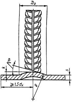ГОСТ 14098-91 Соединения сварные арматуры и закладных изделий железобетонных конструкций. Типы, конструкции и размеры