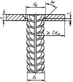 ГОСТ 14098-91 Соединения сварные арматуры и закладных изделий железобетонных конструкций. Типы, конструкции и размеры