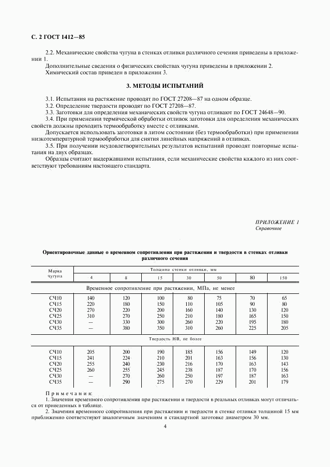 ГОСТ 1412-85, страница 4