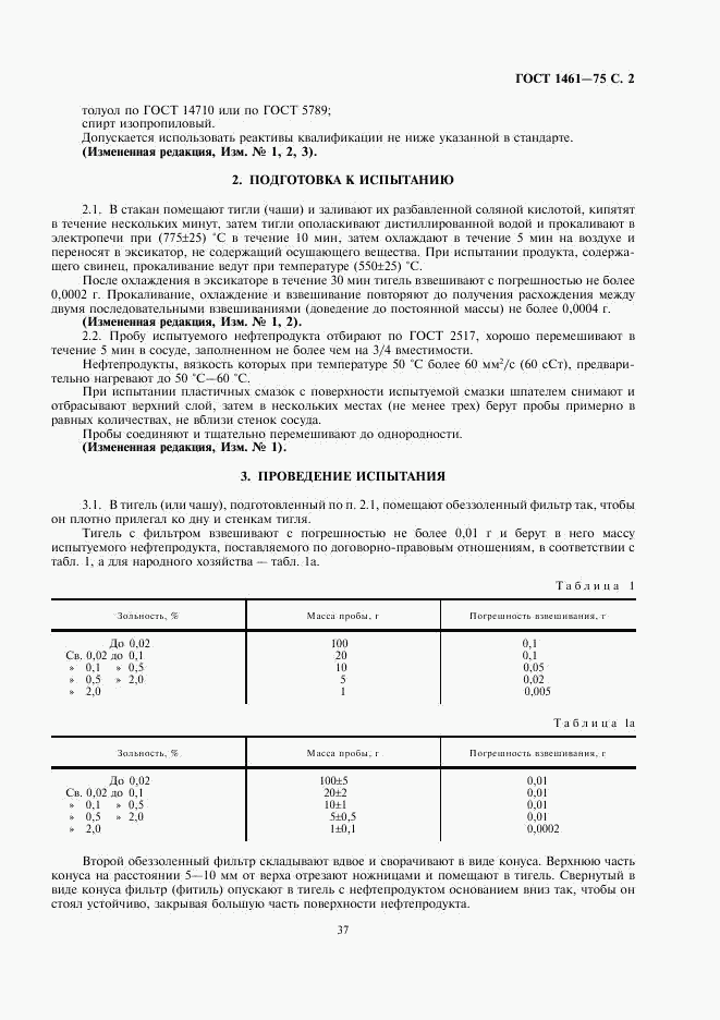 ГОСТ 1461-75, страница 2