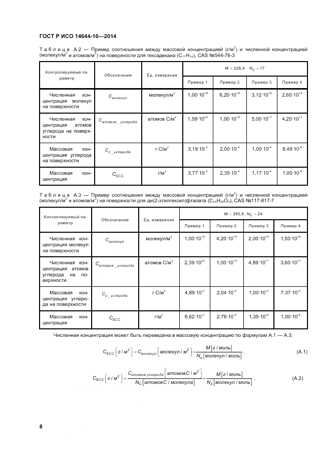 ГОСТ Р ИСО 14644-10-2014, страница 12