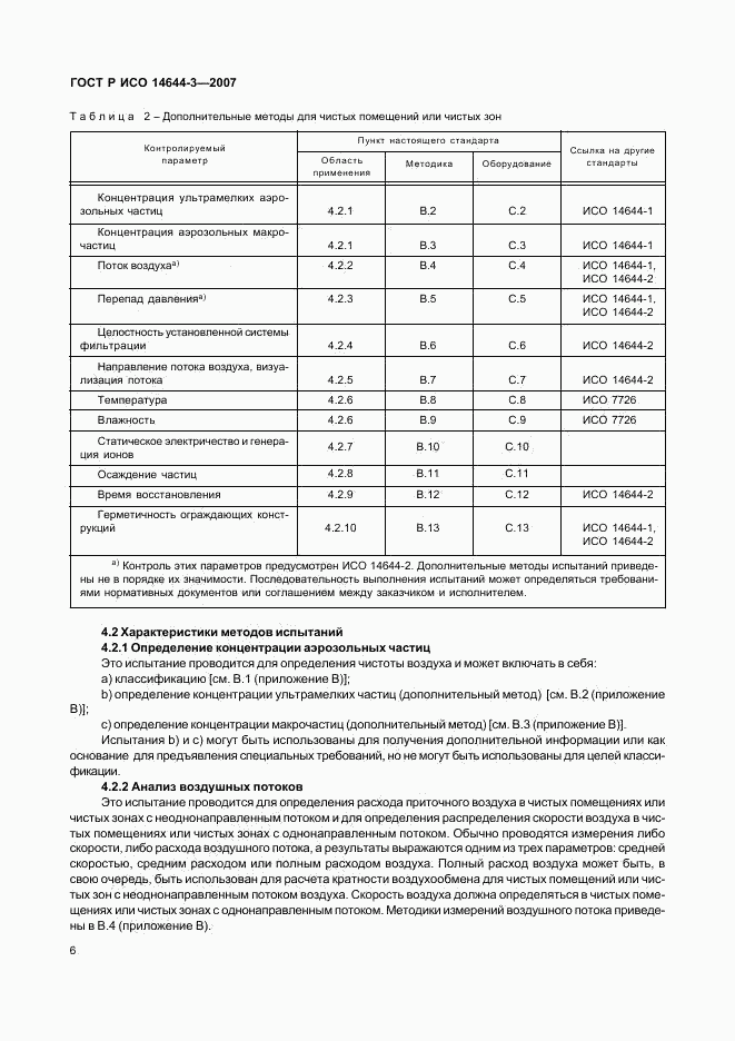 ГОСТ Р ИСО 14644-3-2007, страница 10