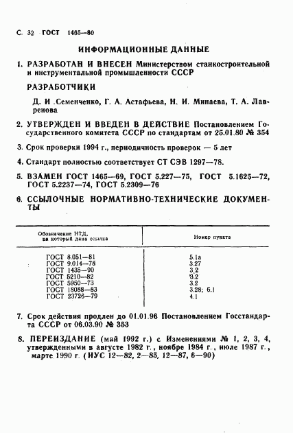 ГОСТ 1465-80, страница 33