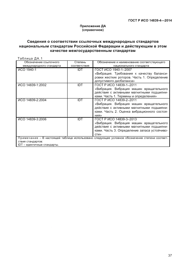 ГОСТ Р ИСО 14839-4-2014, страница 41
