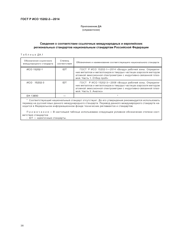 ГОСТ Р ИСО 15202-2-2014, страница 42