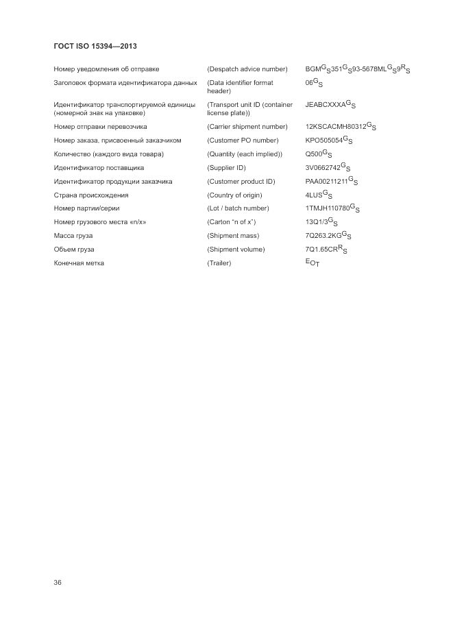 ГОСТ ISO 15394-2013, страница 40