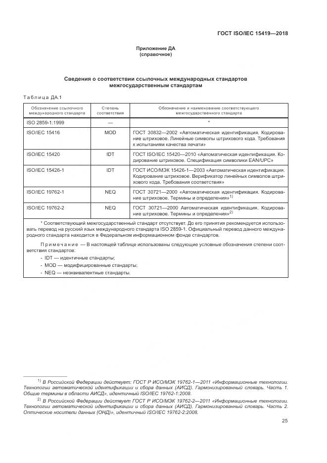 ГОСТ ISO/IEC 15419-2018, страница 31