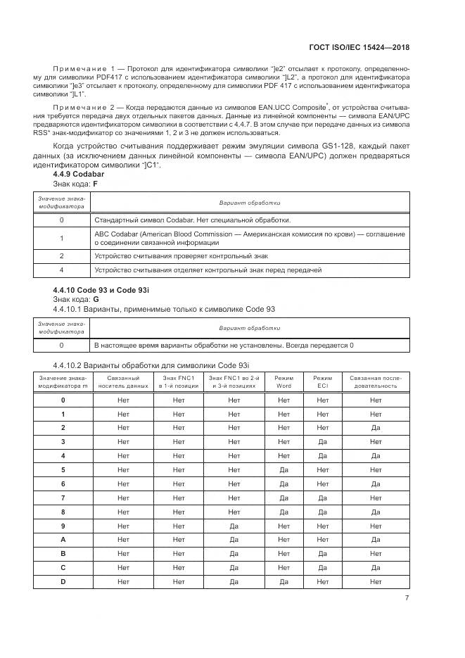 ГОСТ ISO/IEC 15424-2018, страница 13