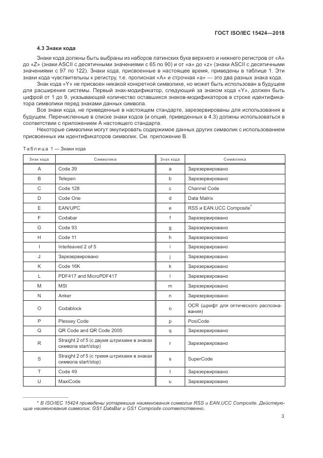 ГОСТ ISO/IEC 15424-2018, страница 9
