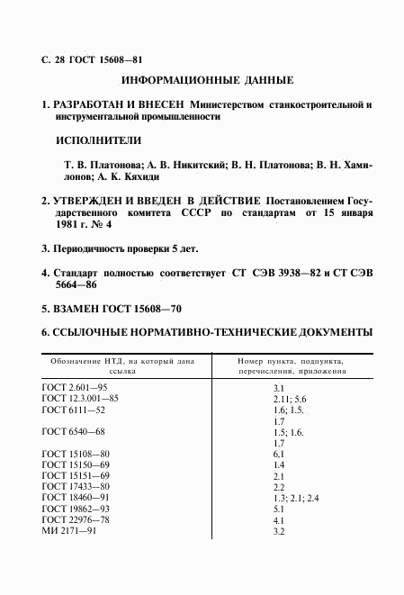 ГОСТ 15608-81, страница 29