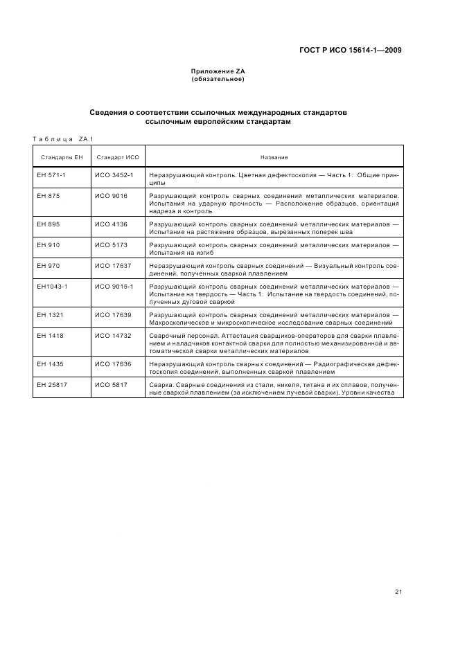 ГОСТ Р ИСО 15614-1-2009, страница 25