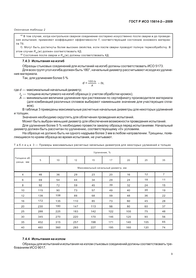 ГОСТ Р ИСО 15614-2-2009, страница 13
