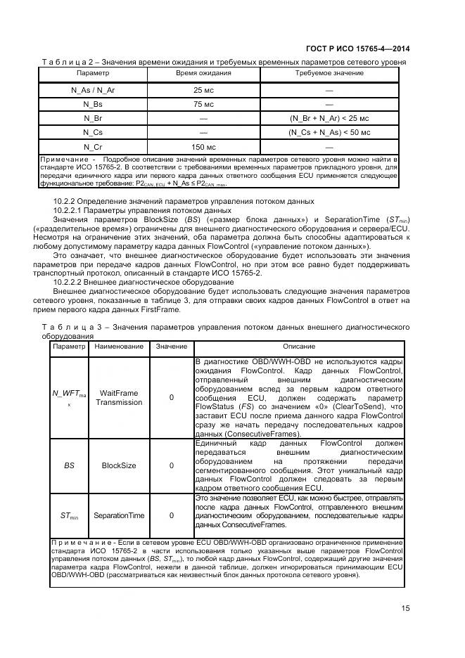 ГОСТ Р ИСО 15765-4-2014, страница 19