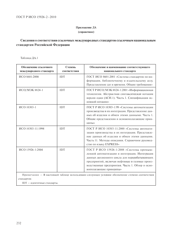 ГОСТ Р ИСО 15926-2-2010, страница 236